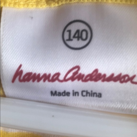 Hanna Anderson girls dress with ruffle. - Picture 2 of 4